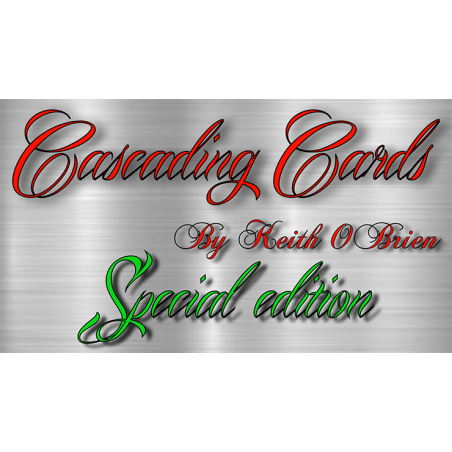 Special Edition Cascading Cards (Memento Mori) by Keith O'Brien - Trick wwww.magiedirecte.com