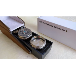 Coin Vault Case and Display Set (Brown) wwww.magiedirecte.com