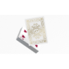 Black Roses White Gold Foil Playing Cards wwww.magiedirecte.com