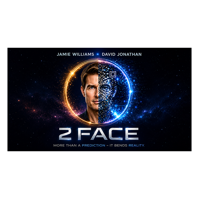 2 FACE by Jamie Williams and David Jonathan wwww.magiedirecte.com