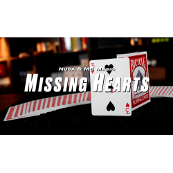 Missing Hearts (Red) by Nusa & MS Magic wwww.magiedirecte.com
