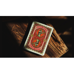 Gunslingers Poker (Red) Playing Cards wwww.magiedirecte.com