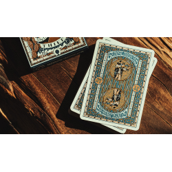 Gunslingers Poker (Blue) Playing Cards wwww.magiedirecte.com