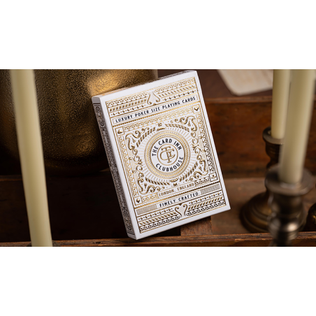 TCI Clubhouse (White) Playing Cards wwww.magiedirecte.com