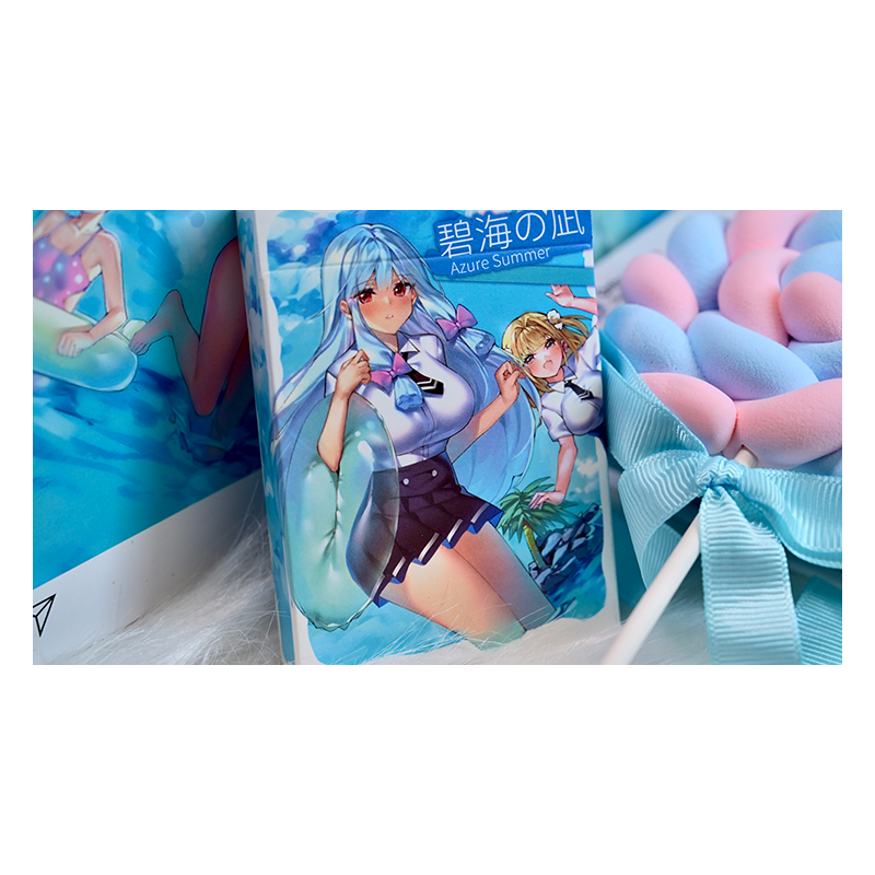 Sweet Cosplay Show - Azure Summer Playing Cards wwww.magiedirecte.com
