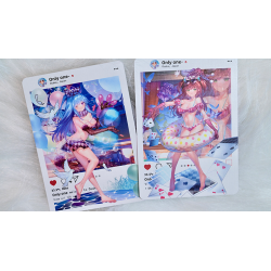 Sweet Cosplay Show - Azure Summer Playing Cards wwww.magiedirecte.com