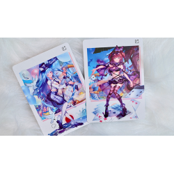 Sweet Cosplay Show - Mirage Corridor Playing Cards wwww.magiedirecte.com