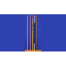 8 Foot Appearing Multi-Color Pole by Big Guy's Magic - Coloring Book Kicker Finale