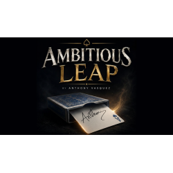 Ambitious Leap (Blue) by Anthony Vasquez