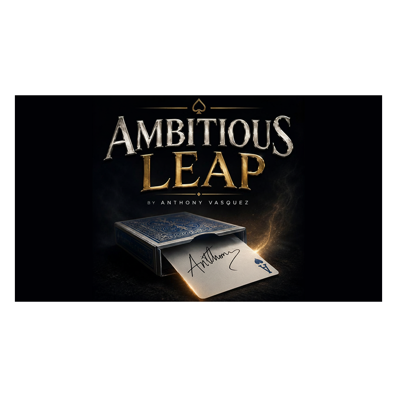Ambitious Leap (Blue) by Anthony Vasquez