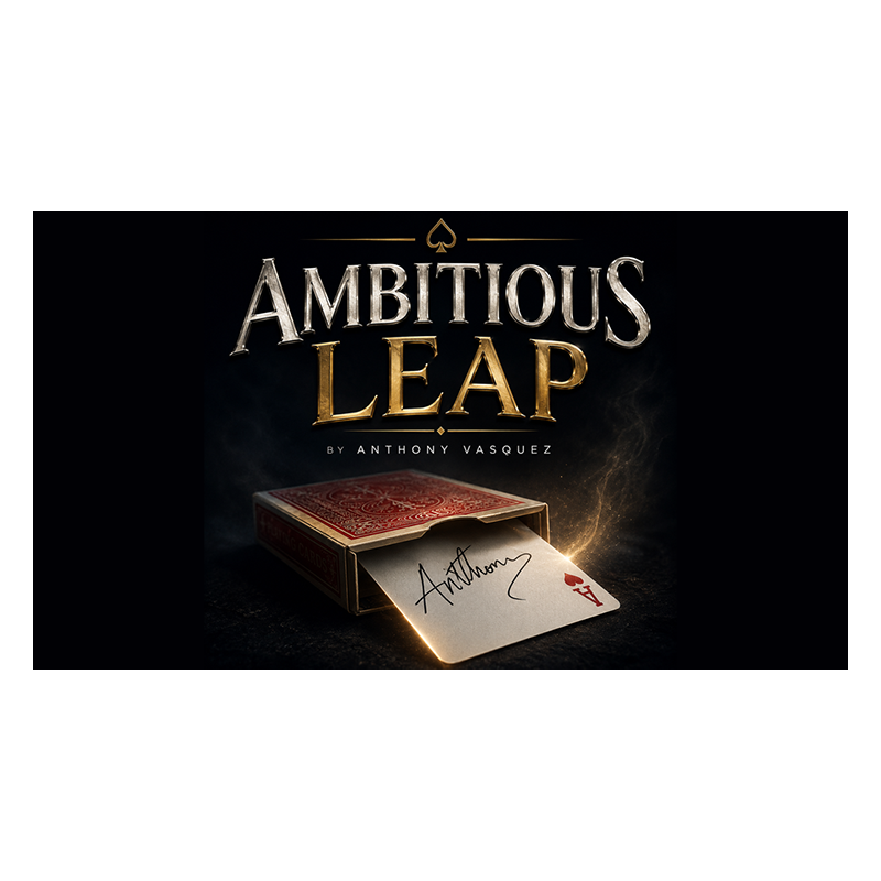 Ambitious Leap (Red) by Anthony Vasquez