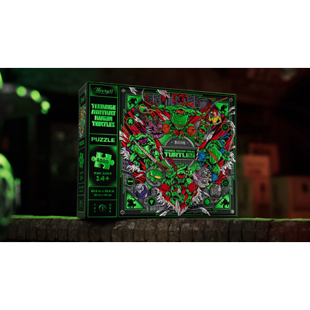 Teenage Mutant Ninja Turtle Jigsaw Puzzle by theory11 wwww.magiedirecte.com