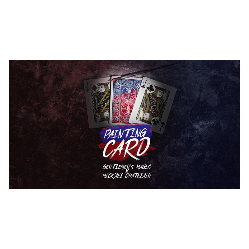 Painting Card (Red) by Mickael Chatelain & Gentlemen's Magic