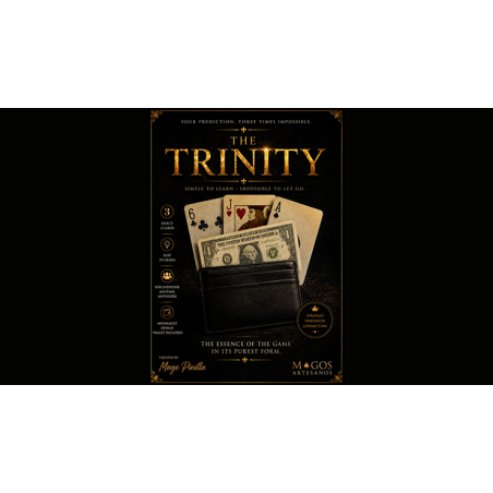 The Trinity by Artisan Magicians and Magician Pinilla (USD) wwww.magiedirecte.com