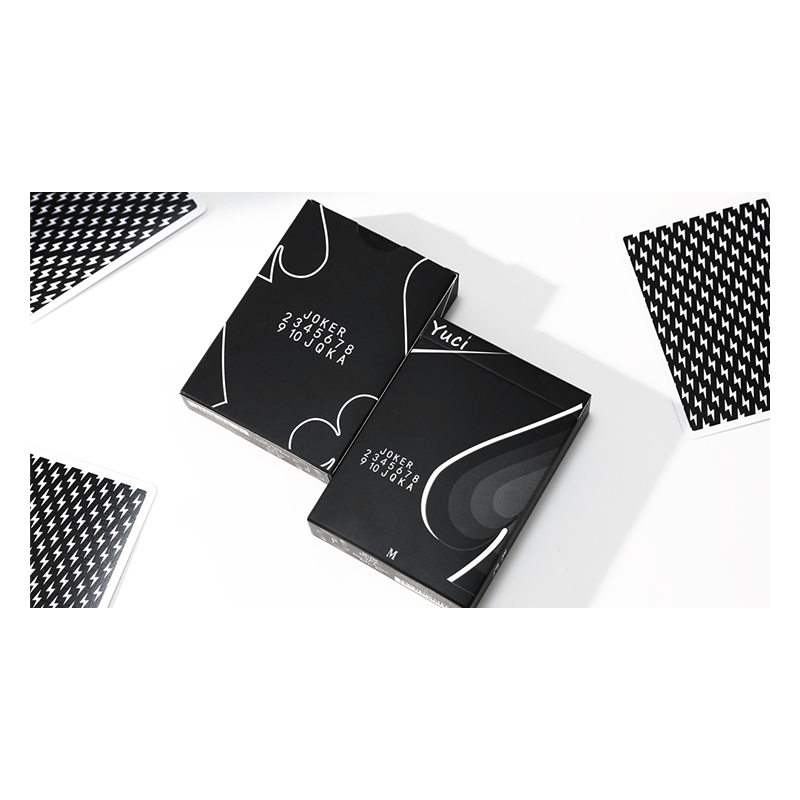 Yuci Tiny Wizard Black Playing Cards by TCC wwww.magiedirecte.com