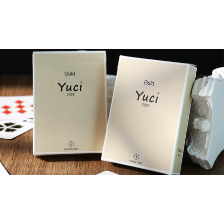 Yuci Gold Playing Cards by TCC wwww.magiedirecte.com