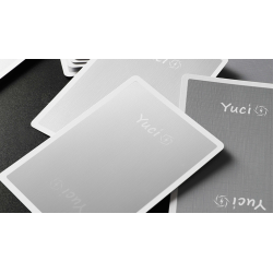 Yuci Silver Playing Cards by TCC wwww.magiedirecte.com