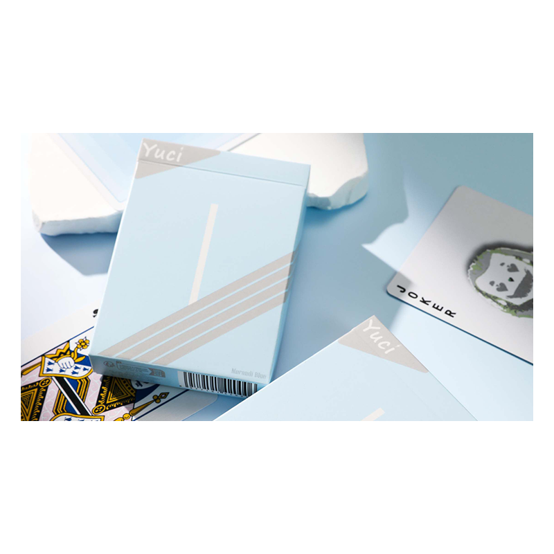 Yuci Morandi Blue 5th Playing Cards by TCC wwww.magiedirecte.com