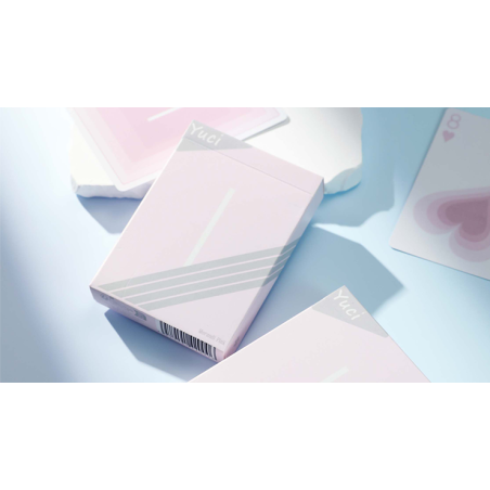 Yuci Morandi Pink 5th Playing Cards by TCC wwww.magiedirecte.com