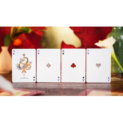 Year of the Horse (Red) Playing Cards by TCC Fashion wwww.magiedirecte.com