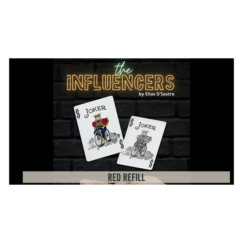 The Influencers Refill by Elias D'Sastre (Red) wwww.magiedirecte.com