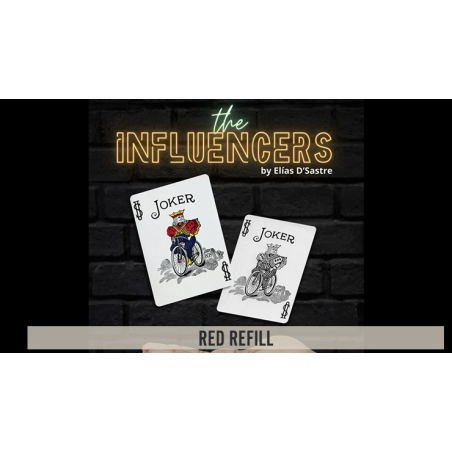 The Influencers Refill by Elias D'Sastre (Red) wwww.magiedirecte.com