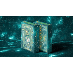 Zodiac (Aquarius) Luminous Edition Playing Cards by TCC wwww.magiedirecte.com