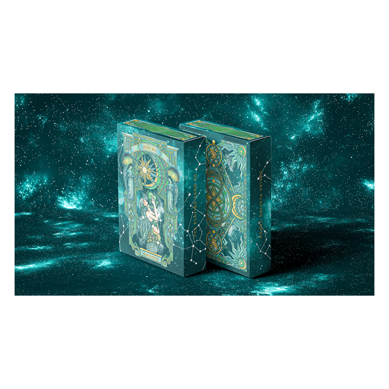 Zodiac (Aquarius) Luminous Edition Playing Cards by TCC wwww.magiedirecte.com