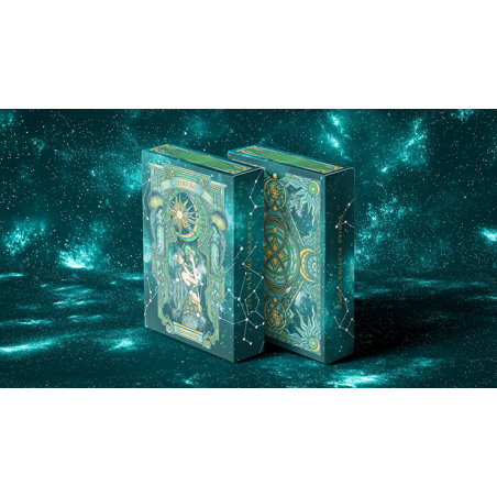 Zodiac (Aquarius) Luminous Edition Playing Cards by TCC wwww.magiedirecte.com