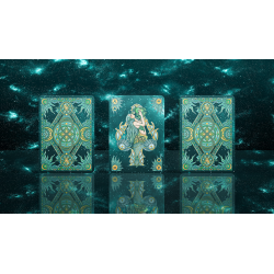 Zodiac (Aquarius) Luminous Edition Playing Cards by TCC wwww.magiedirecte.com
