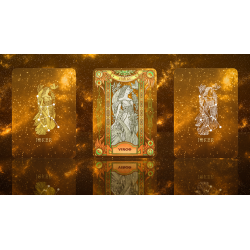 Zodiac (Virgo) Luminous Edition Playing Cards by TCC wwww.magiedirecte.com