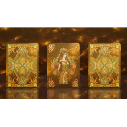 Zodiac (Virgo) Luminous Edition Playing Cards by TCC wwww.magiedirecte.com