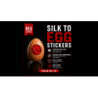 Silk to Egg Stickers (RED) Pack of 70 wwww.magiedirecte.com