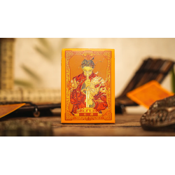 Ancient Relics Seat Playing Card by 52 Muse (Orange) wwww.magiedirecte.com