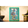 Ancient Relics Culture Playing Card by 52 Muse (Teal) wwww.magiedirecte.com