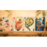 Ancient Relics Culture Playing Card by 52 Muse (Teal) wwww.magiedirecte.com