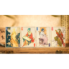Ancient Relics Culture Playing Card by 52 Muse (Teal) wwww.magiedirecte.com