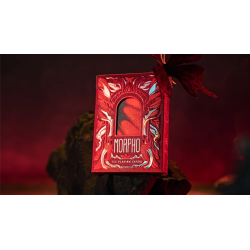 Morpho V2 (Carmine / Red) Playing Cards by TCC Fashion wwww.magiedirecte.com