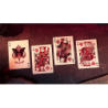 Morpho V2 (Carmine / Red) Playing Cards by TCC Fashion wwww.magiedirecte.com
