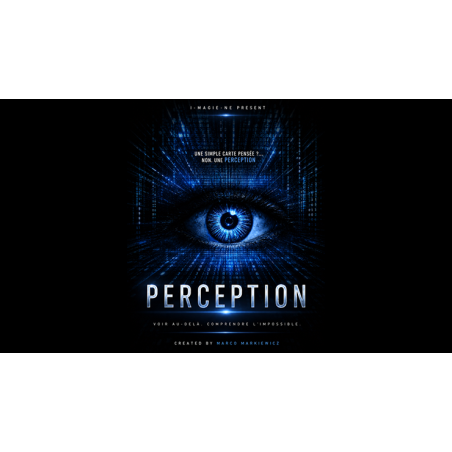 Perception (Blue) by Marco Markiewicz wwww.magiedirecte.com