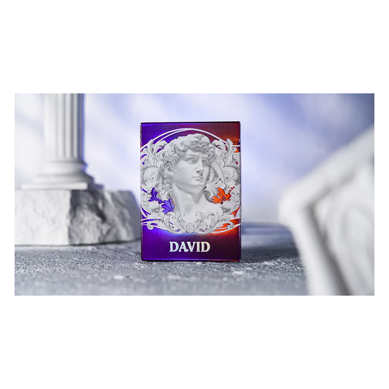 Alabaster David HOLO Playing Cards by TCC Fashion wwww.magiedirecte.com