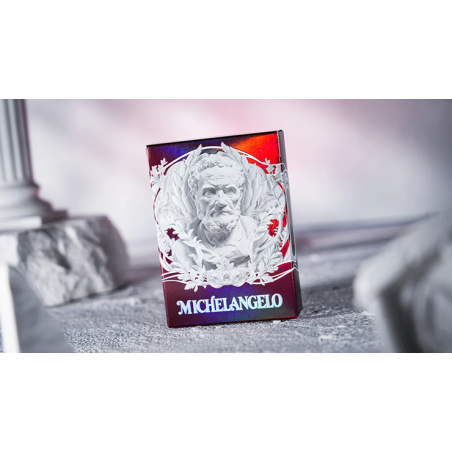 Alabaster Michelangelo HOLO Playing Cards by TCC Fashion wwww.magiedirecte.com