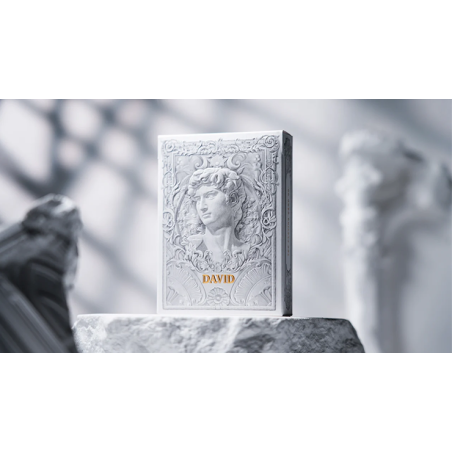 Alabaster David Luxury Playing Cards by TCC Fashion wwww.magiedirecte.com