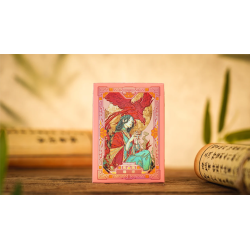 Ancient Relics Gem Playing Card by 52 Muse (Pink)