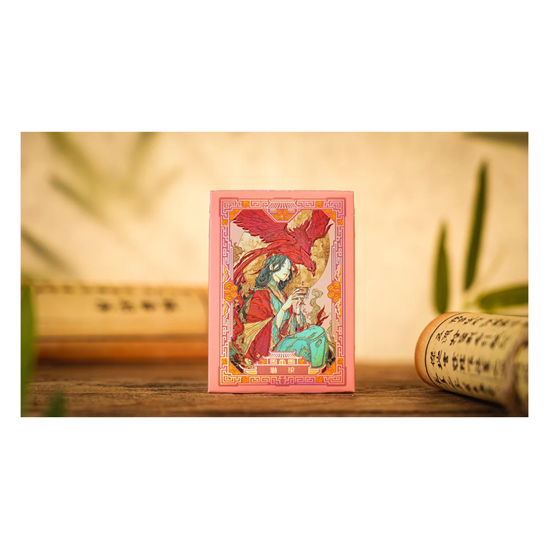 Ancient Relics Gem Playing Card by 52 Muse (Pink) wwww.magiedirecte.com