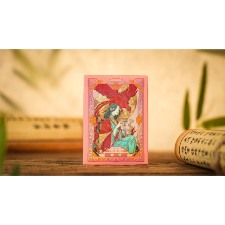 Ancient Relics Gem Playing Card by 52 Muse (Pink) wwww.magiedirecte.com