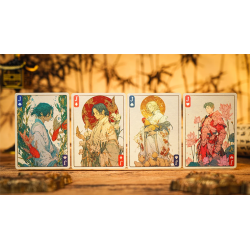 Ancient Relics Gem Playing Card by 52 Muse (Pink) wwww.magiedirecte.com