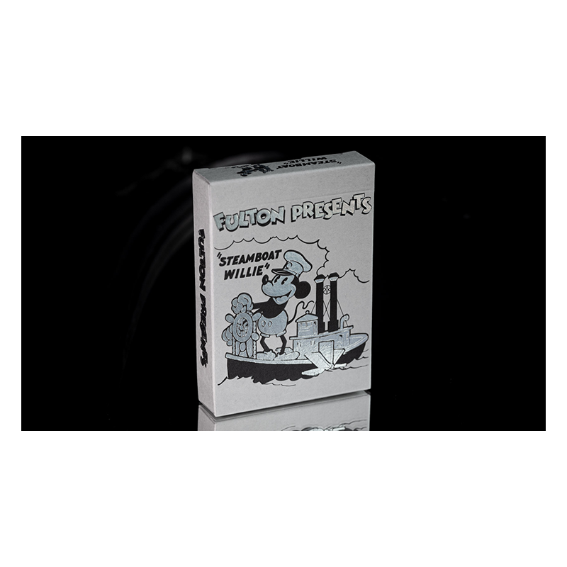 FULTON PRESENTS STEAMBOAT WILLIE PLAYING CARDS wwww.magiedirecte.com