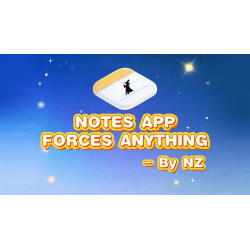 Notes App Forces Anything by Richard Zeng & Bacon Magic