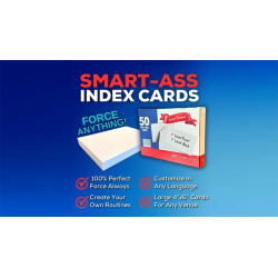 Smart-Ass Index Cards by Bill Abbott wwww.magiedirecte.com